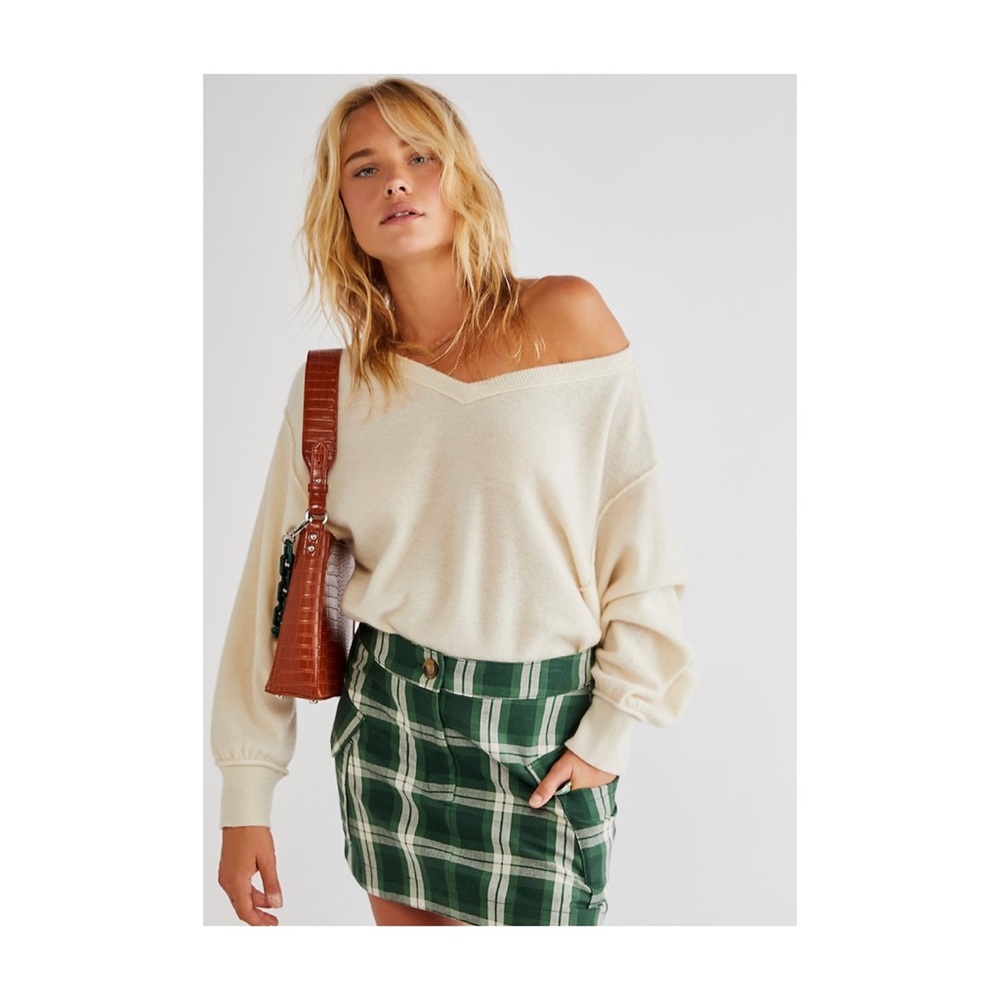 Free People Cashmere Pullover :) :) XS // Beige!!